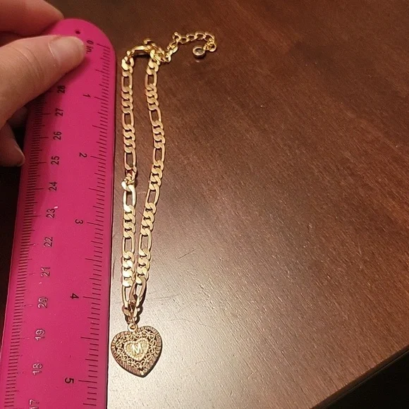 Bracelet letter heart M - Picture 2 of 3